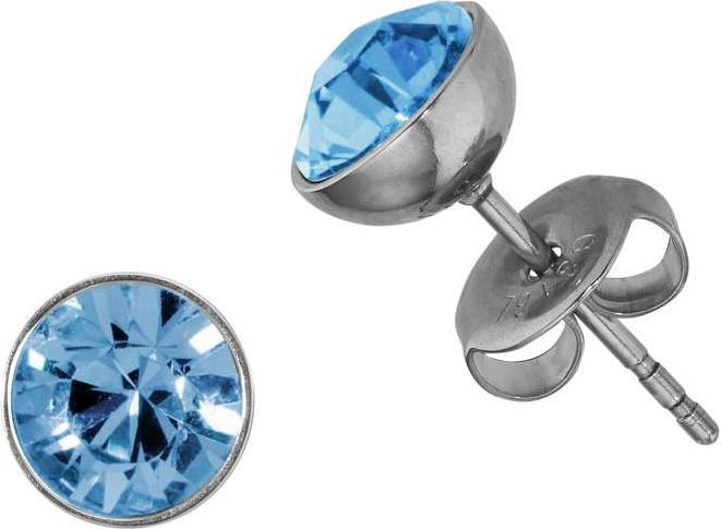 Bijouteria Ohrstecker (Edelstahl, Kristall)
