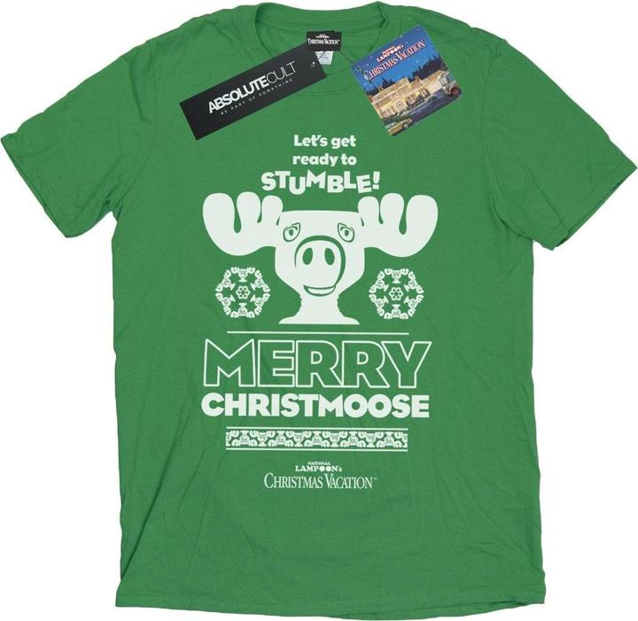 National Lampoon´s Vacation National Lampoon's Christmas Vacation Merry Christmoose TShirt (XL)