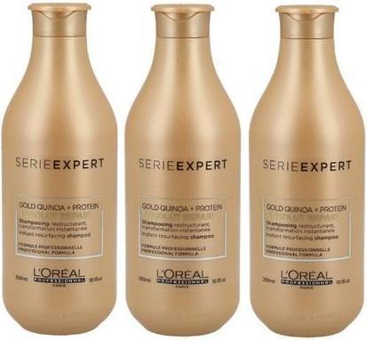 Produktbild L'Oréal Professionnel Série Expert Absolut Repair - Shampoo Gold Quinoa + Protein (300 ml, Flüssiges Shampoo)
