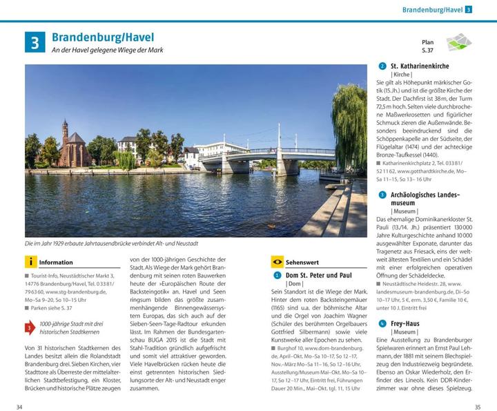 Image du produit Reiseführer Brandenburg (Allemand, Bärbel Rechenbach, 2018)