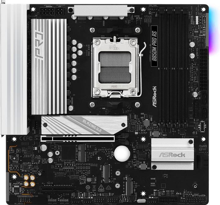 Image du produit AsRock B850M Pro RS (AM5, AMD B850, mATX)
