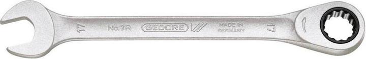 Actual product image Gedore CT17 Combination ratchet wrench set in CheckToolModule (19 mm, 10 mm, 7 mm, 15 mm, 8 mm)