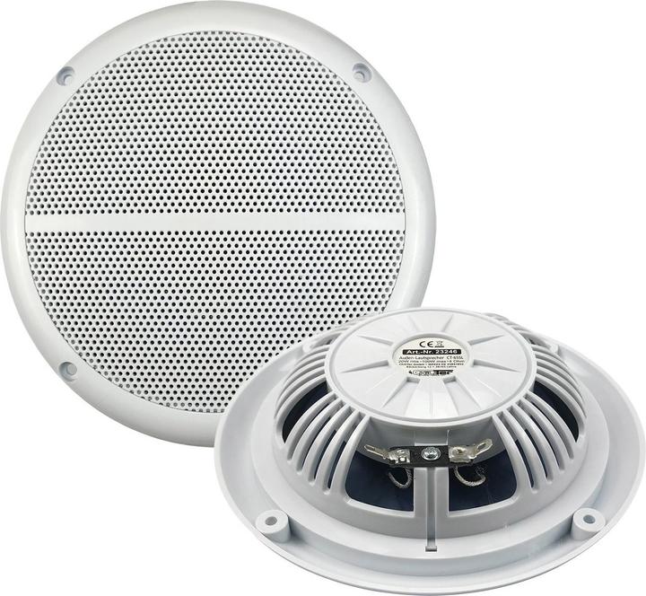 Actual product image Chilitec Outdoor speaker CT-65SL, waterproof, SlimDesign 6.5", 100 W, white (1 pcs.)
