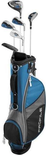 Produktbild Wilson Co. WGGC69000 Golfclub-Set Unisex Schwarz, Blau, Grau