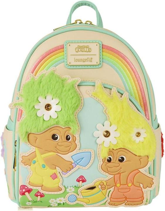 Actual product image Loungefly Trolls Retro backpack 26cm