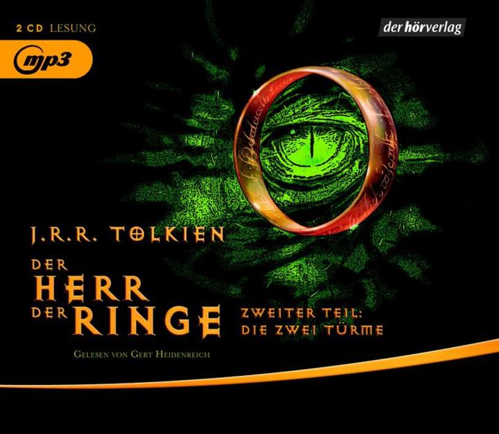 Image du produit Le Seigneur des Anneaux. Deuxième partie : Les deux tours (J.R.R.R. Tolkien, Allemand)