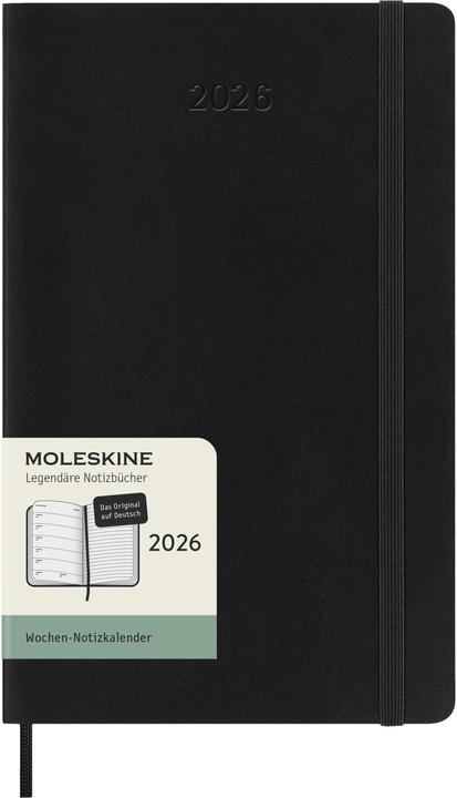 Immagine prodotto Moleskine WONK 2026 DE LG SC Swrz (13 x 21 cm, Tedesco)
