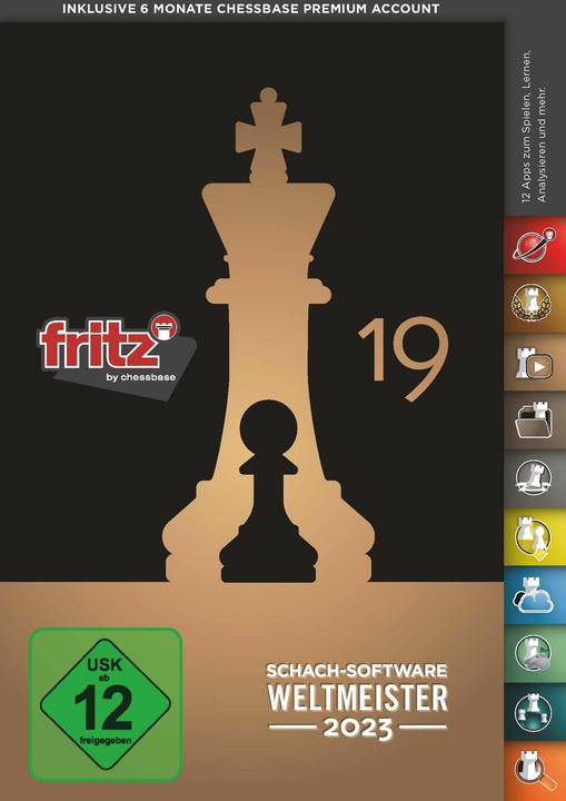 Actual product image Fritz 19 - Chess Software World Champion 2023 (PC, DE)