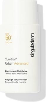 Actual product image Singuladerm XpertSun Urban Advanced SPF50 Light Texture 50ml (Suntan cream, SPF 50, 50 ml)