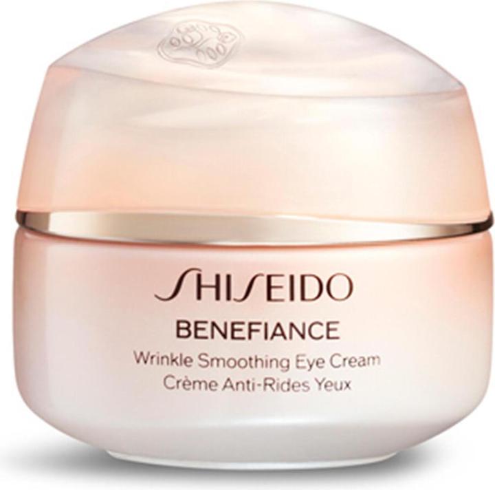 Shiseido Benefiance Wrinkle Smoothing Eye Crème (re) 15 ml (Crema, 15 ml, Giorno + Notte)