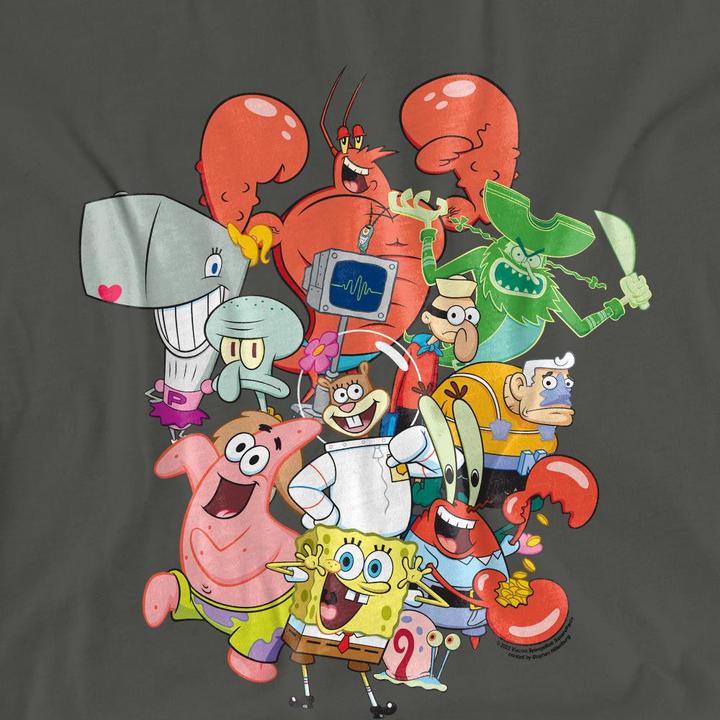 Produktbild Spongebob Squarepants The Whole Gang TShirt (L)