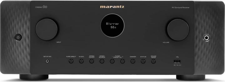 Marantz Cinema 60 7.2 AV Receiver mit 8K Video *schwarz* (7.2 Kanal, AM, FM)