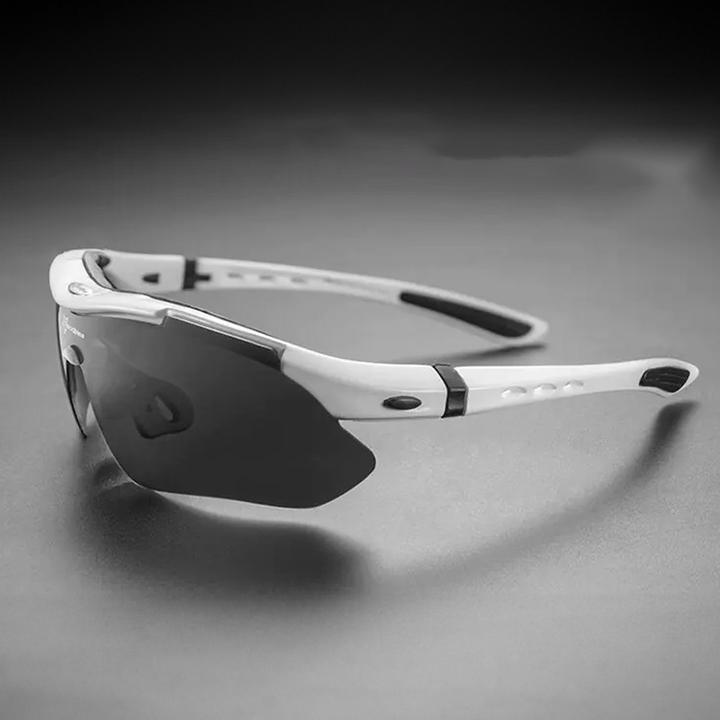 Immagine prodotto Rockbros 10002 occhiali da ciclismo polarizzanti - bianco (Bianco)