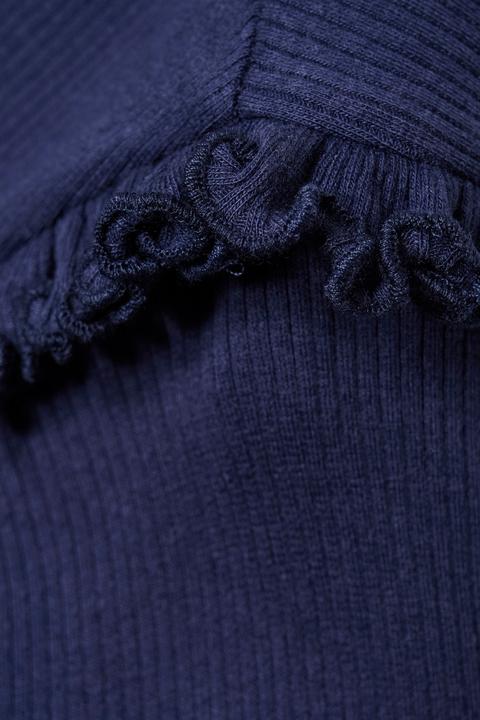 Actual product image Minymo MIT-Shirt LS Rib - Girl - 6174 (140)
