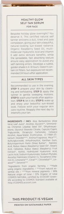 Immagine prodotto Madara Self Tan Milk FAKE IT Healthy Glow Self Tan Serum "Màdara autoabbronzante per il viso". (Schiuma autoabbronzante, 30 ml)