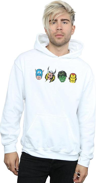 Avengers Comic Heads Kapuzenpullover (XL)