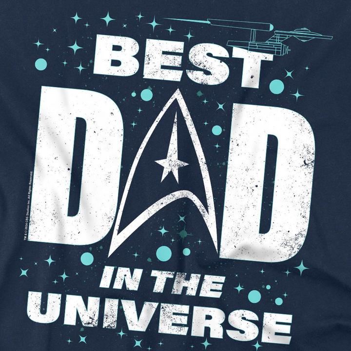 Produktbild Best Dad in the Universe TShirt Vatertag (4XL)