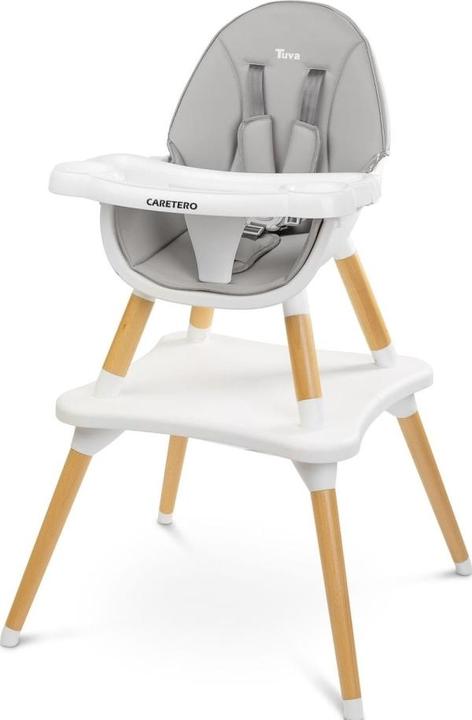 Caretero High chair Tuva grey (TERO-7706) (Highchair)