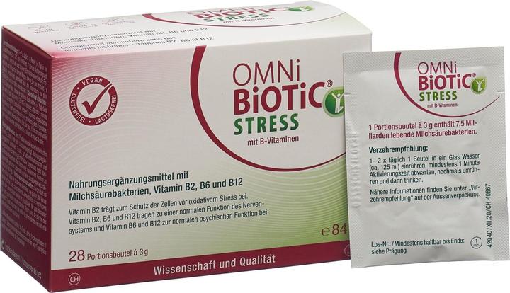 Omni Biotic Stress Beutel (1 Stück, Pulver, 135 g)
