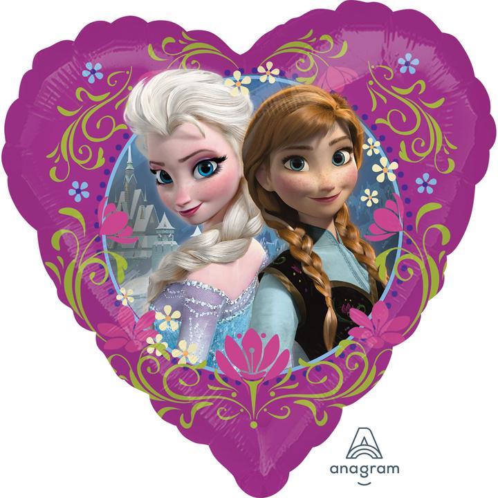 Produktbild Amscan Frozen Herz (1 x)