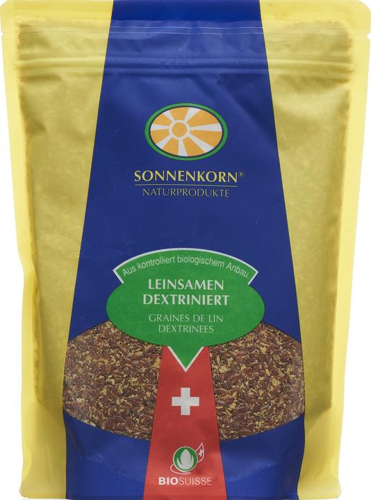 Produktbild Sonnenkorn Leinsamen dextriniert Bio Knospe (400 g)