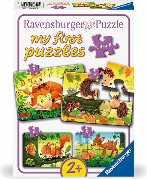 Actual product image Ravensburger Small animal families (20 pieces)