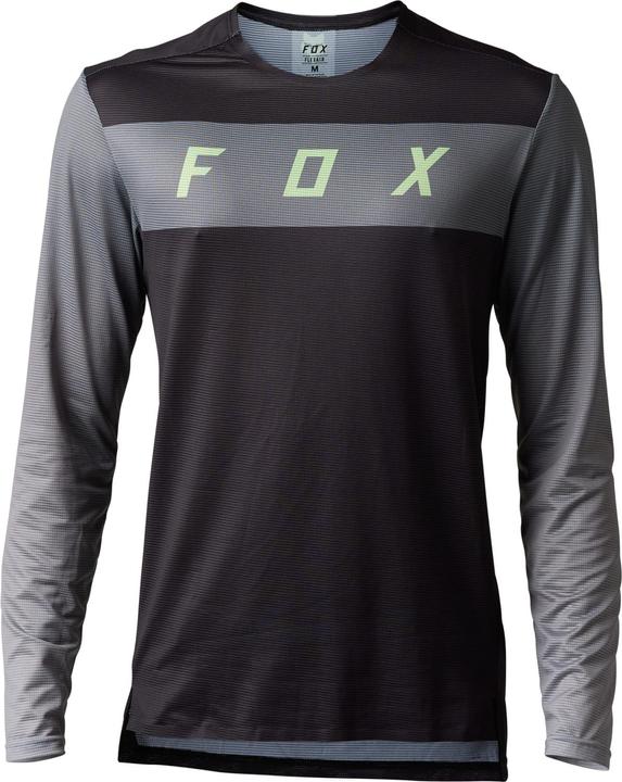 Fox Jersey 23 Flexair Ls Arcadia Blk 2x (XXL)
