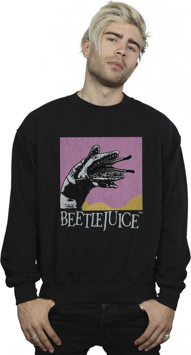 Actual product image Beetlejuice Mens Sandworm Snake Sandworm Sweatshirt (4XL)