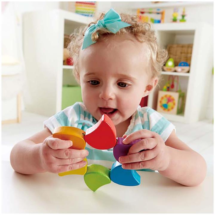 Image du produit Hape Boule à gratter arc-en-ciel (présentoir de 6)