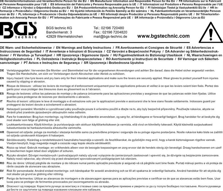 Immagine prodotto BGS Palanchino articolato 385 mm