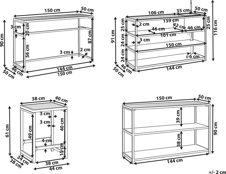 Actual product image Beliani Avetrana