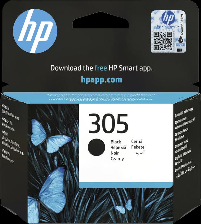 Produktbild HP 305 Black Original Ink (BK)