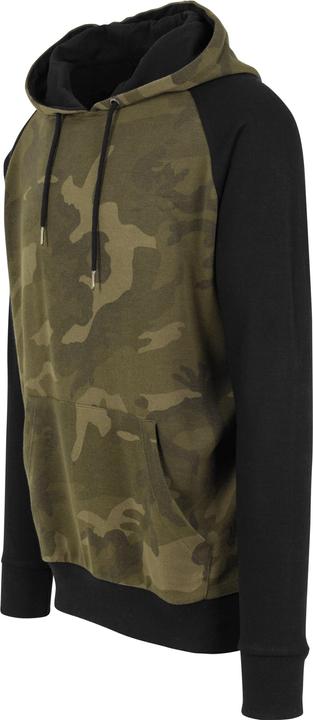 Immagine prodotto Urban Classics Felpa con cappuccio Camo Contrast Raglan (M)