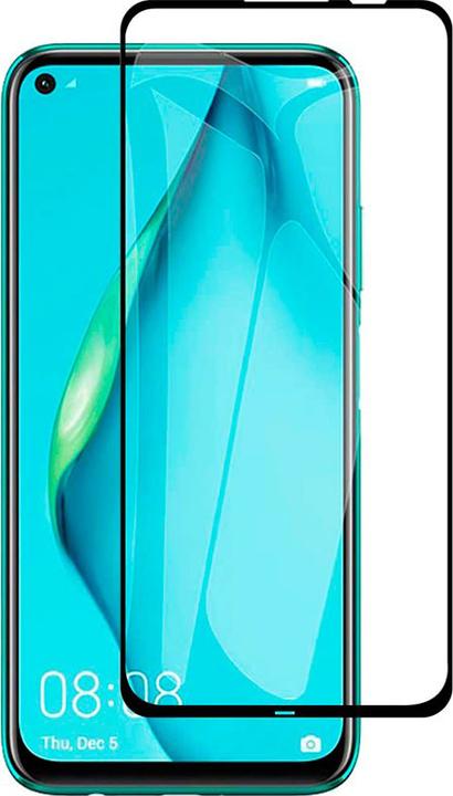 Produktbild PhoneLook 3D Tempered Glass Full Screen Display Schutzglas mit schwarzem Rahmen (1 Stück, Huawei P40 Lite)