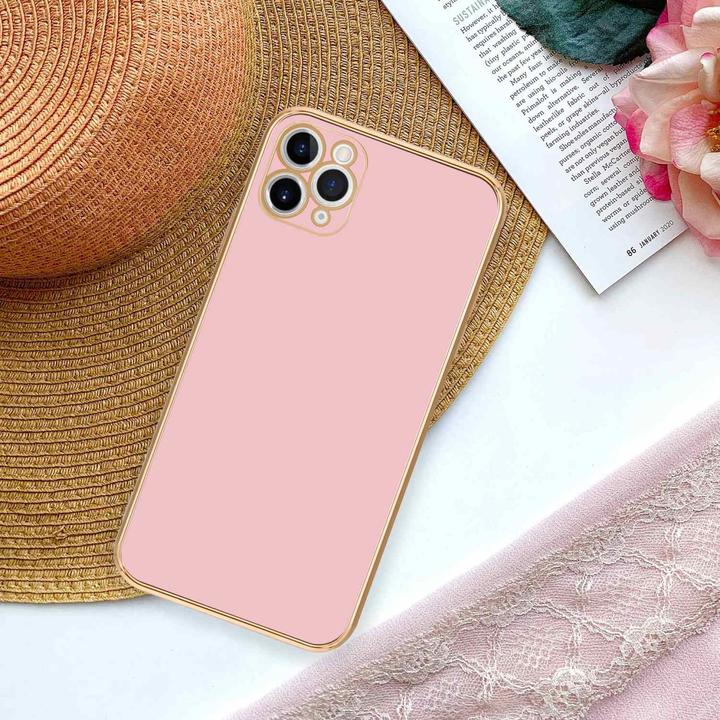 Produktbild Cadorabo Hülle für Apple iPhone 12 PRO MAX im TPU mit Kameraschutz LM130 Style (Apple iPhone 12 Pro Max)