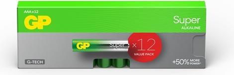 Image du produit GP Batteries PILES SUPER ALCALINES AAA 1.5V 12PCE (12 pcs, AAA)
