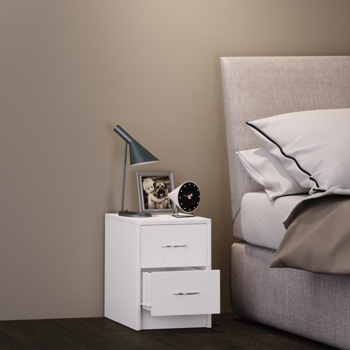 Produktbild VCM Holz Nachtschrank Boxal Mini mit Schublade (30 x 35 x 40 cm)