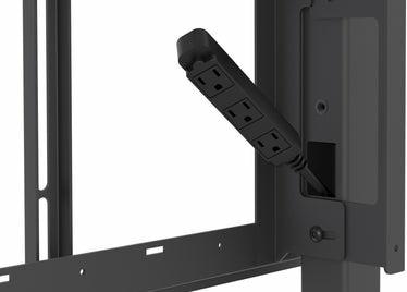Actual product image Peerless AV trolley with shelf for displays up to 110inch inches up to 136kg up to VESA 900x600 colo (Various, 110", 136 kg)