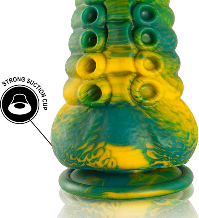 Productafbeelding Epic Cetus Groene Tentakel Dildo, Groot Formaat