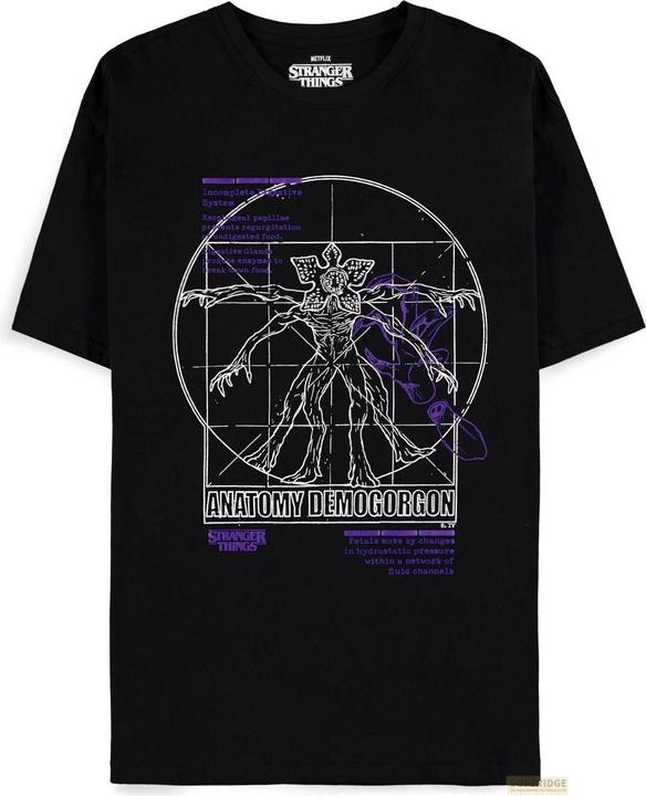 Difuzed STRANGER THINGS - Anatomy Demogorgon - T-shirt Homme (M) (M)