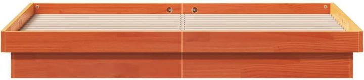 Produktbild VidaXL Bett mit LED-Beleuchtung Kiefer (150 x 200 cm)