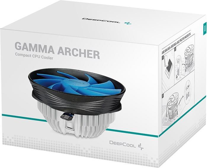 Productafbeelding Deepcool GAMMA ARCHER Processorkoeler 12 cm Zwart (65.50 mm)