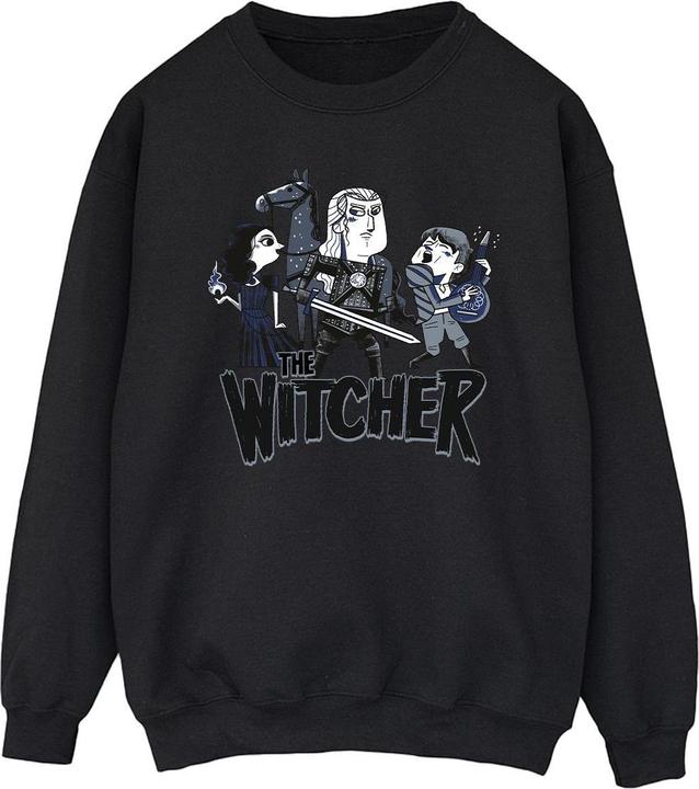 Netflix The Witcher Team Illustrated Sweatshirt (XL)
