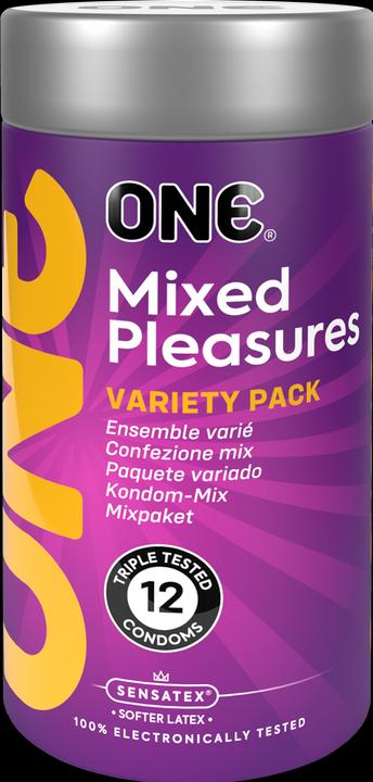 One Mixed Pleasures – 12 abenteuerliche Kondome (12 Stk.)