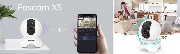 Immagine prodotto Foscam X5 Wi-Fi (2560 x 1920 pixel)