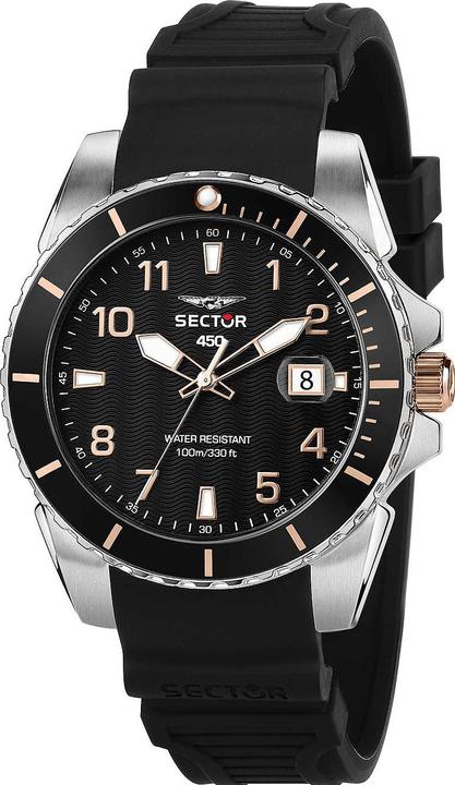 Sector R3251276006 Serie 450 Herren 41mm 10ATM (Taucheruhr, 41 mm)