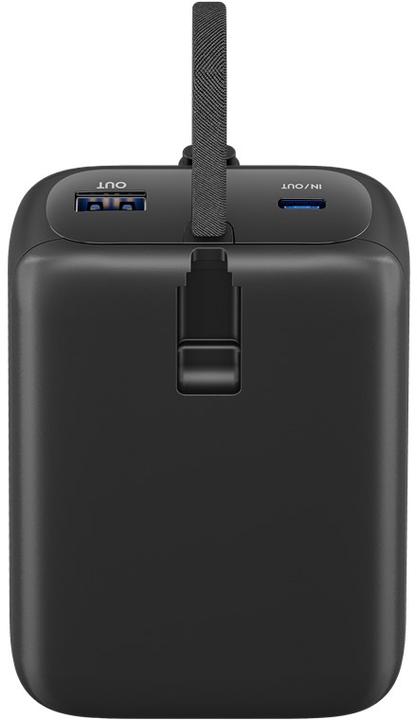 Image du produit Goobay Powerbank 20.000 mAh mit integriertem USB-C-Kabel (20000 mAh, 30 W)