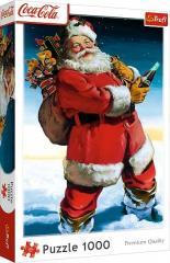Produktbild Trefl Puzzle 1000 - Santa Claus mit Coca Cola (1000 Teile)