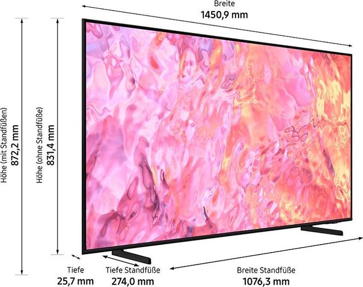 Produktbild Samsung GQ65Q64CAU (65", QLED, 4K, 2023)