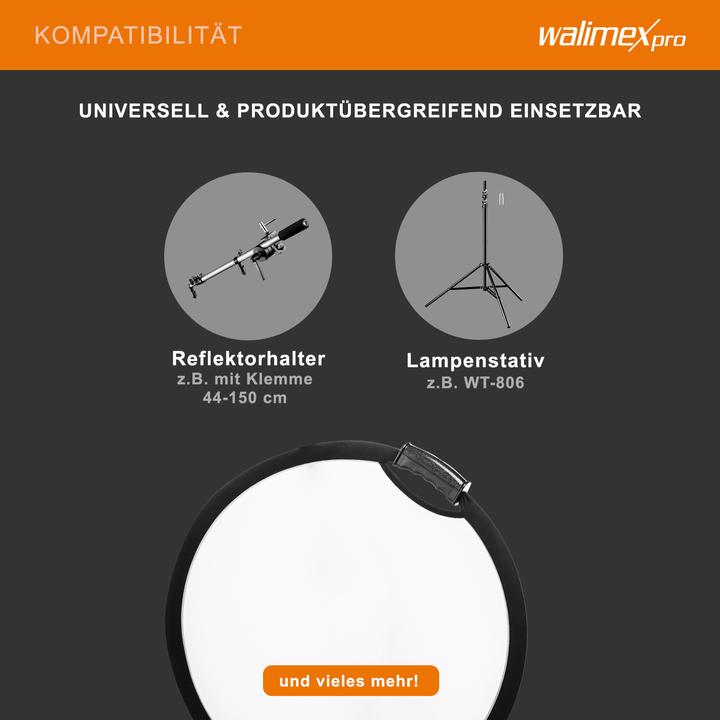 Produktbild Walimex pro Pro 5 in 1 Faltreflektor wavy comfort (Faltreflektor, 80 cm)